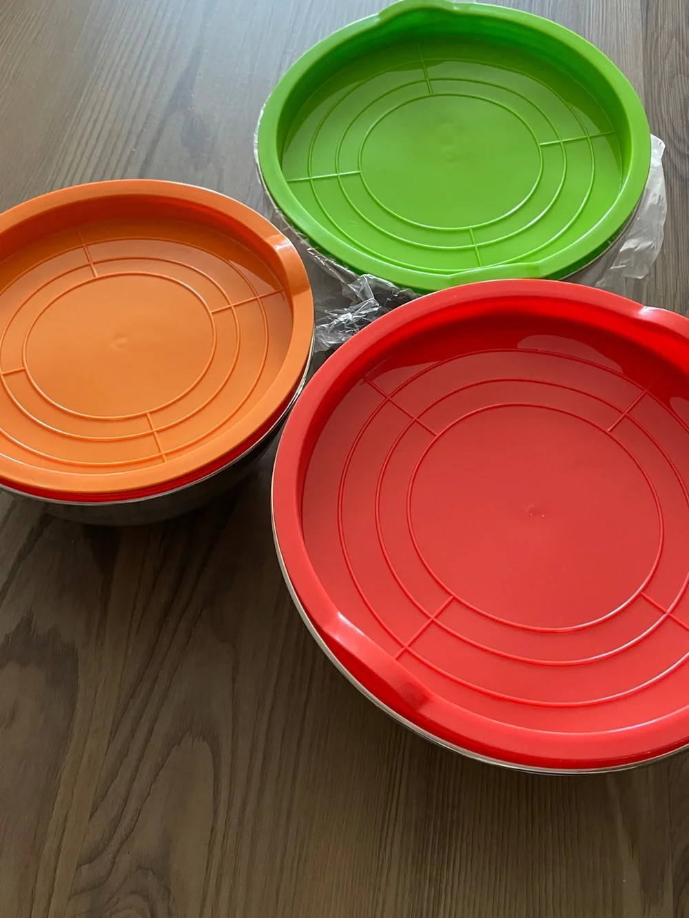 Stainless Steel Mixing Bowls with Lids